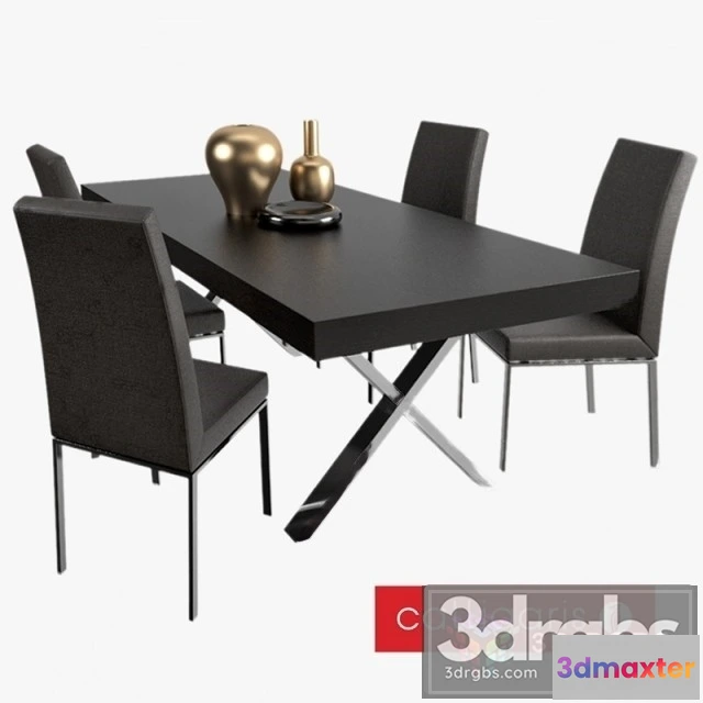 968074 - Axel Bess Table and Chair