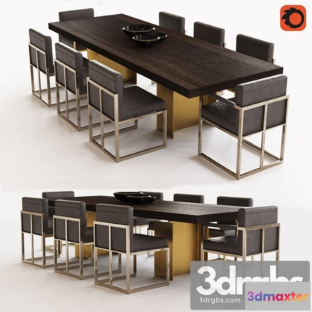 968140 - Beam Rectangular Dining Table