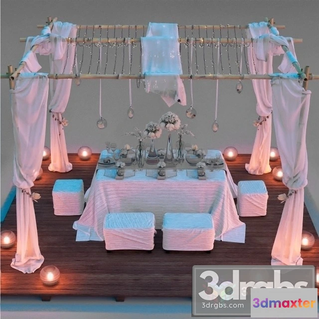 968176 - Besedka Outdoor Table and Chair