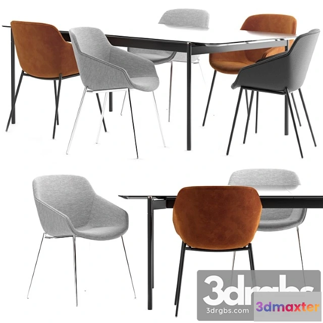 968192 - Boconcept - vienna chair + augusta table 2