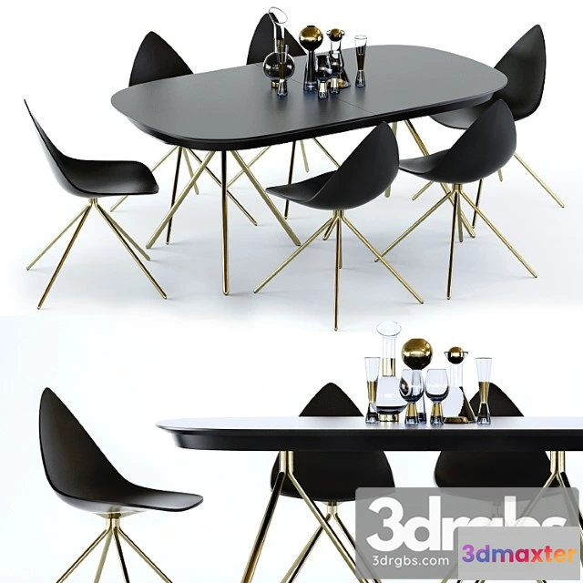 968216 - Boconcept ottawa table and chair 2