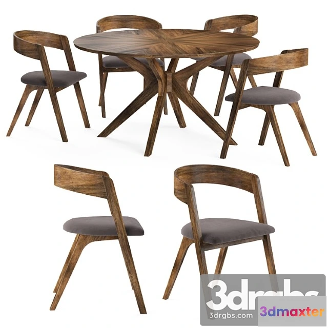 968270 - Calico Chairs Wells Table