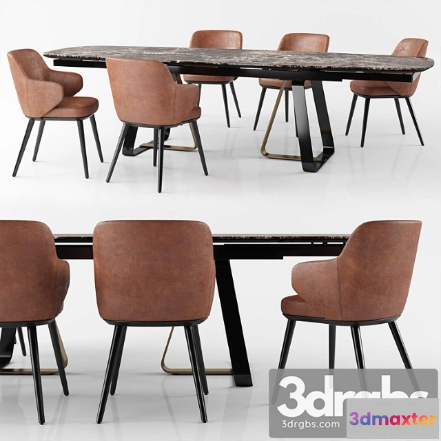 968294 - Calligaris Sunshine Tavalo Table Foyer Chair