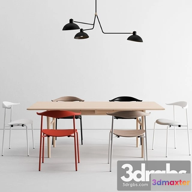 968334 - Carl hansen dining set + waldorf triple light 2