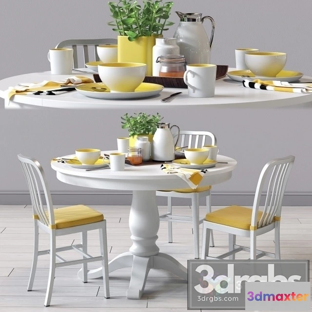 968412 - CB Delta Avalon Table and Chair