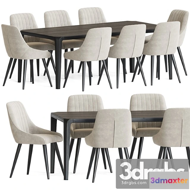 968504 - Chipman Chair Eiles Table Dining Set