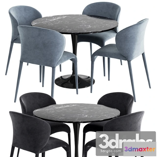 968538 - Coco Republic Knoll Dinning Set