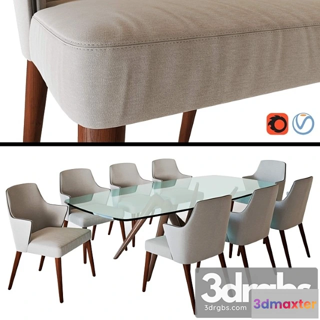 968552 - Compar chair jolly and table esse 2