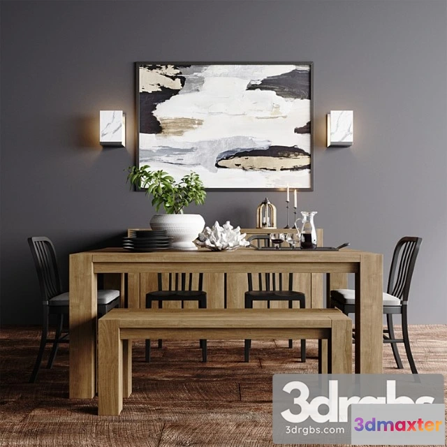968598 - Crate & barrel natural dining collection 2