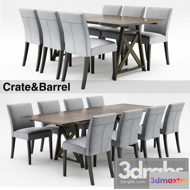 968606 - Crate Barrel Table and Chair