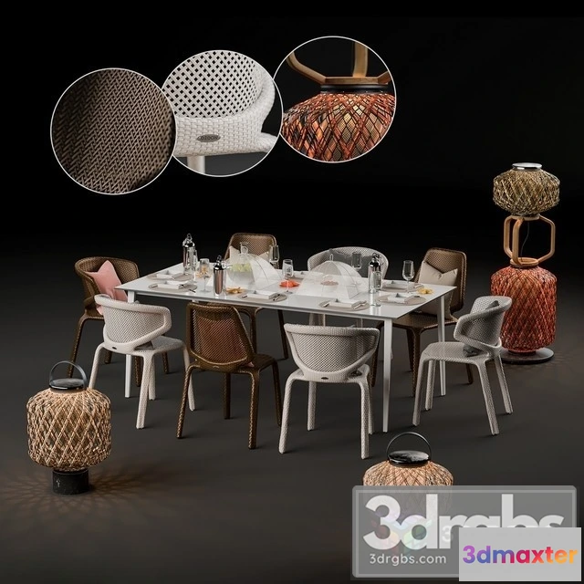 968650 - Dedon Diningroom Set
