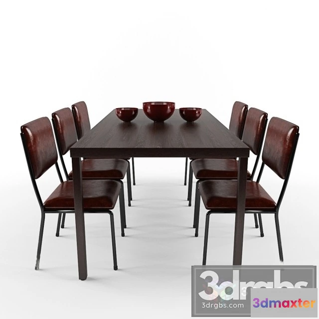 968844 - Dining Table and Chair 02
