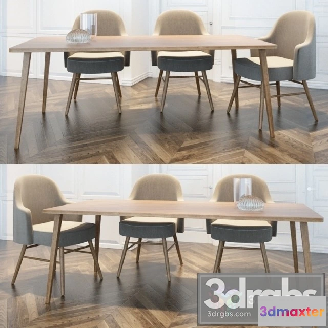 968846 - Dining Table and Chairs 02