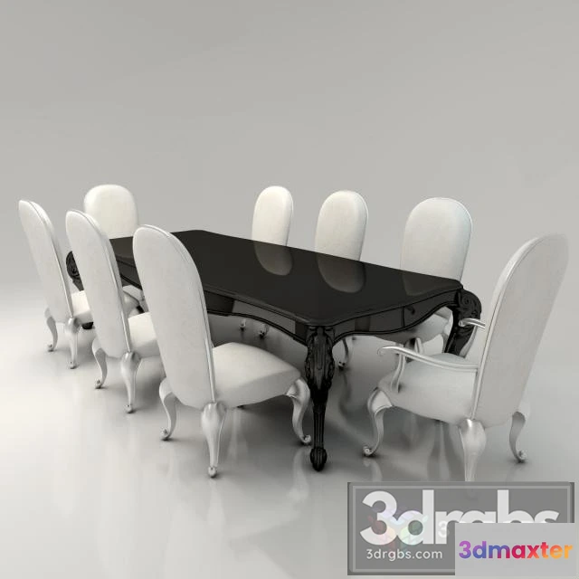 968860 - Dining Table Chears Belloni 01