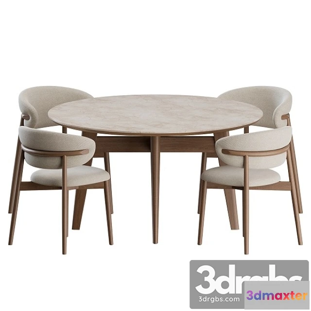 968888 - Dinning Set 01 By Calligaris