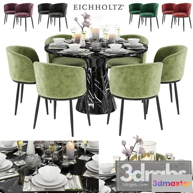969050 - Eichholtz Dining Set 01