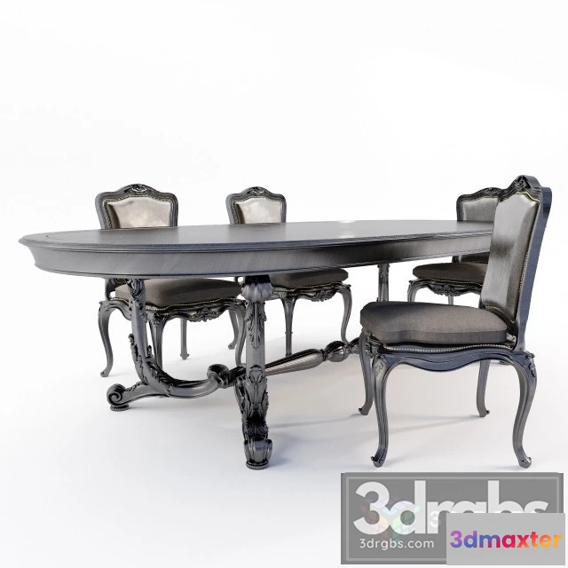 969114 - Factory Roberto Giovannini Table and Chair