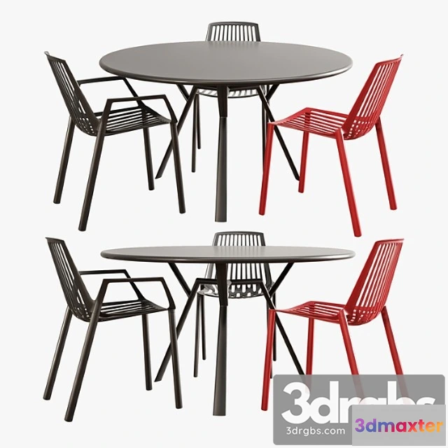 969122 - Fast Dining Set Rion Radice Quadra