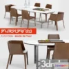 969144 - Flexform Dining Set