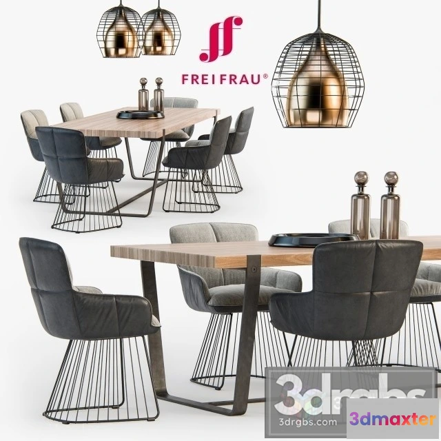 969170 - Freifrau Dining Set 01