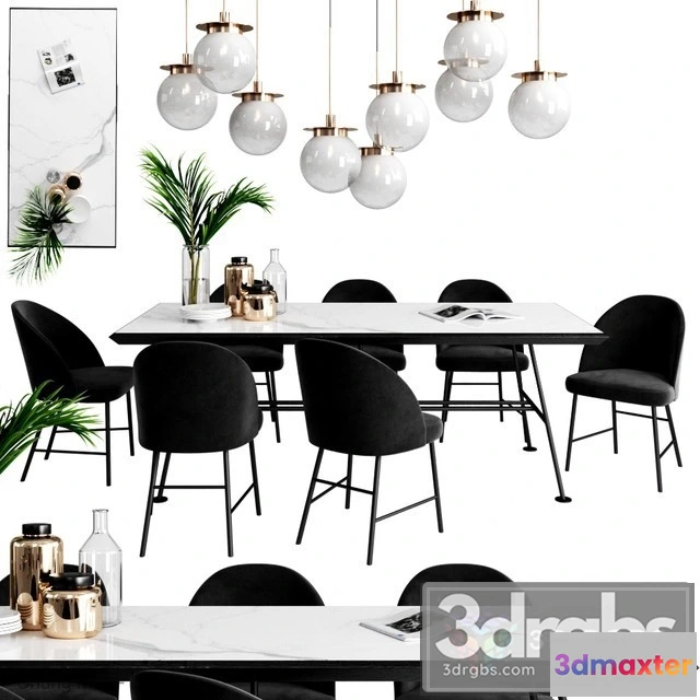 969264 - Giopagani Chair Avec Moi Table Absinthe