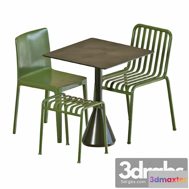 969376 - Hay Table And Chairs Set 5