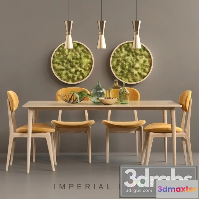 969508 - Imperial Line Table and Chair