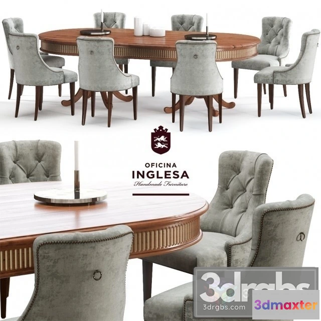 969556 - Ivis Capitone Table and Chair