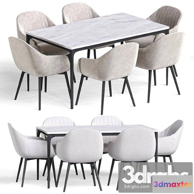 969596 - Kanto Dining Table And Kave Home 1