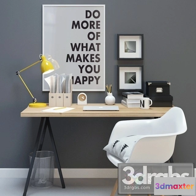 969652 - Kompis Magida Desk and Chair