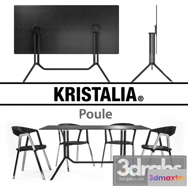 969662 - Kristalia Poule and Compas