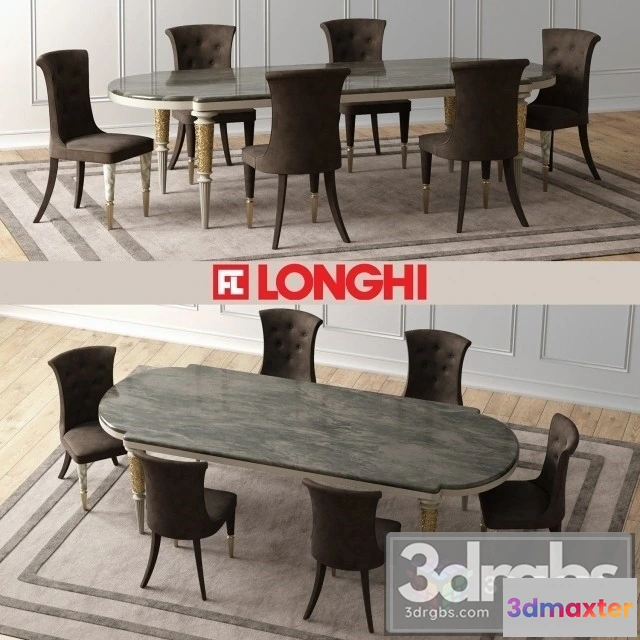 969694 - Layton Marble Table and Chair