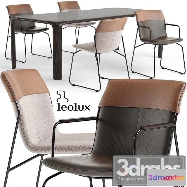 969702 - Leolux Ditte Chair Set