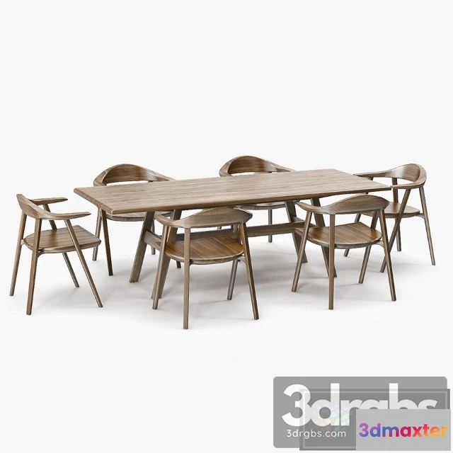 969788 - Mantis Side Chair Kant Table