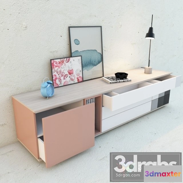 969820 - MDF Rose Sideboard
