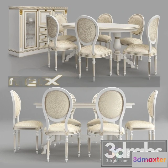 969834 - Merx Stolovaya Table and Chair