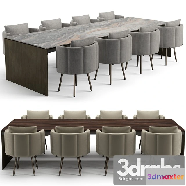 969900 - Minotti Dinning Set