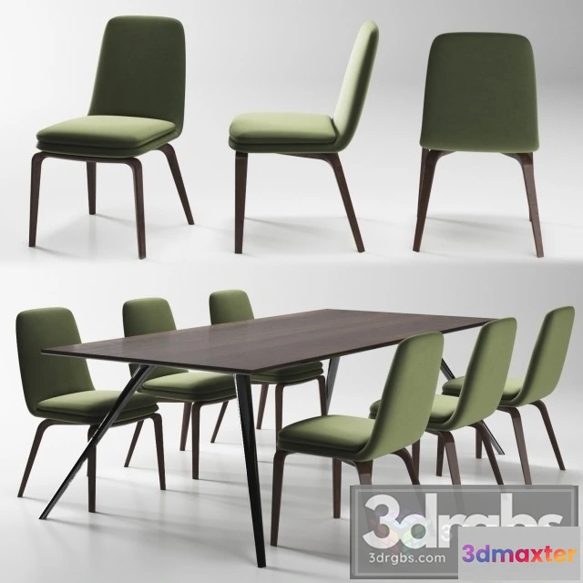 969902 - Minotti Evans York Table and Chair