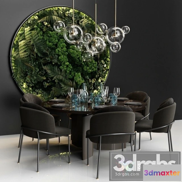 969956 - Minotti Table and Chair