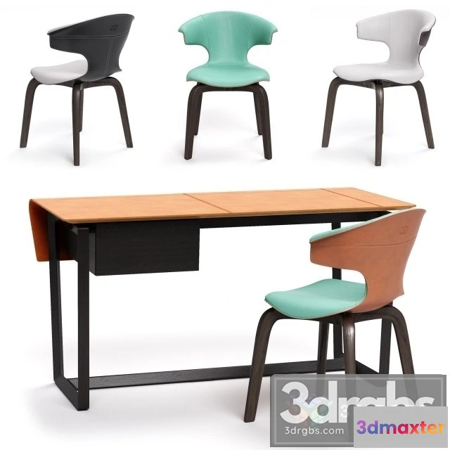 970042 - Montera Fred Table and Chair