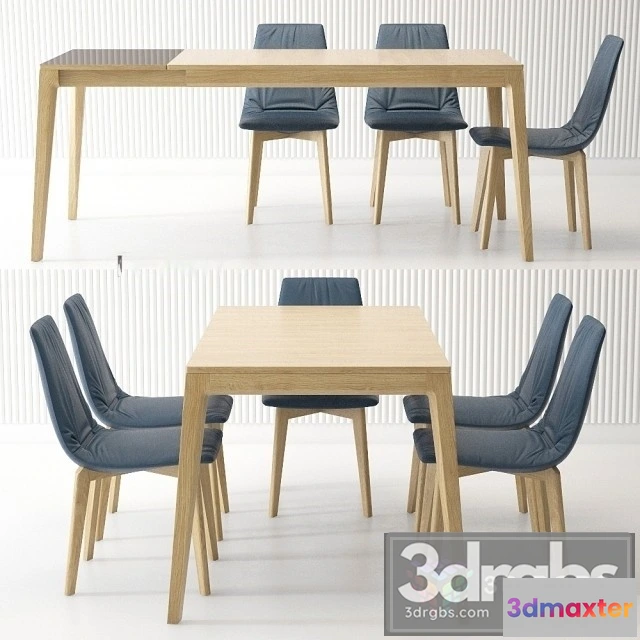 970068 - Mylon Table Lui Chair