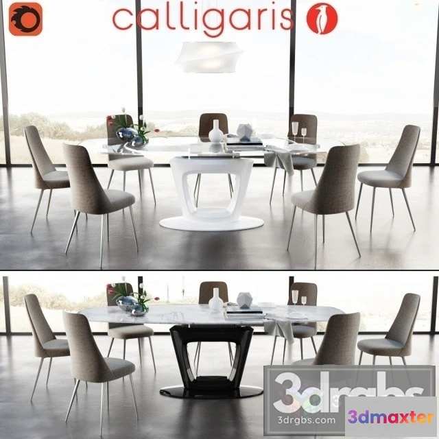 970136 - Orbital Table and Chair