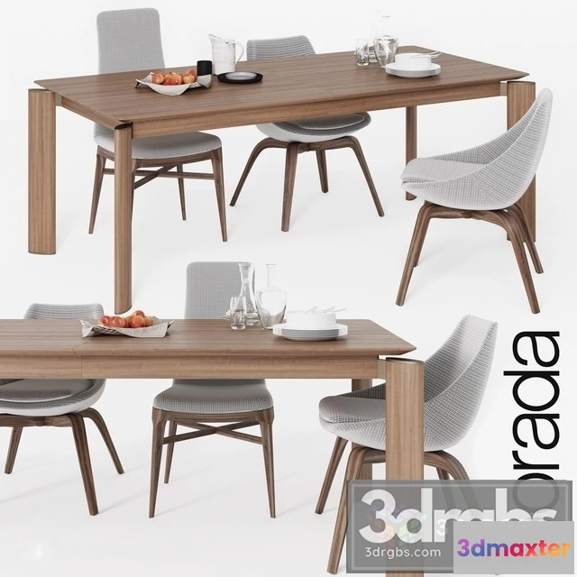 970300 - Porada Table and Chair