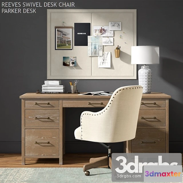 970330 - Pottery barn parker desk 2