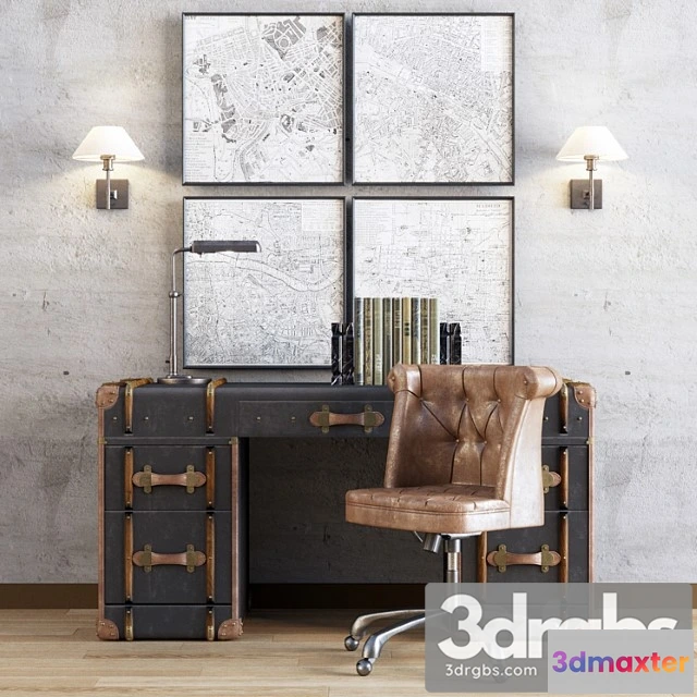 970402 - Restoration Hardware Cabinet decor Set Vol 3