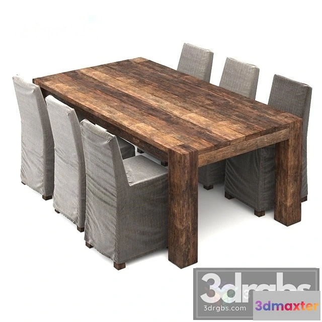 970502 - Rustic Style Modern Dining Room