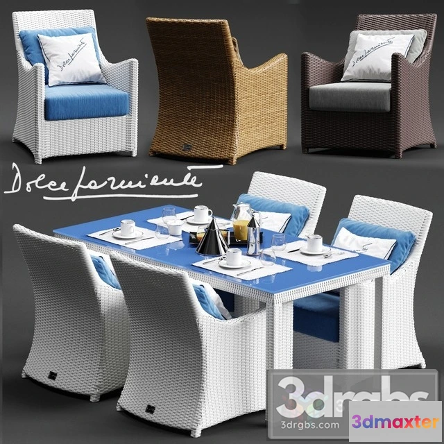 970564 - Scauri Table and Chair