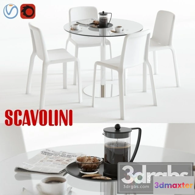 970574 - Scavolini Loop Snow Set