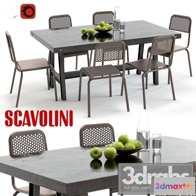 970576 - Scavolini Table and Chair Set