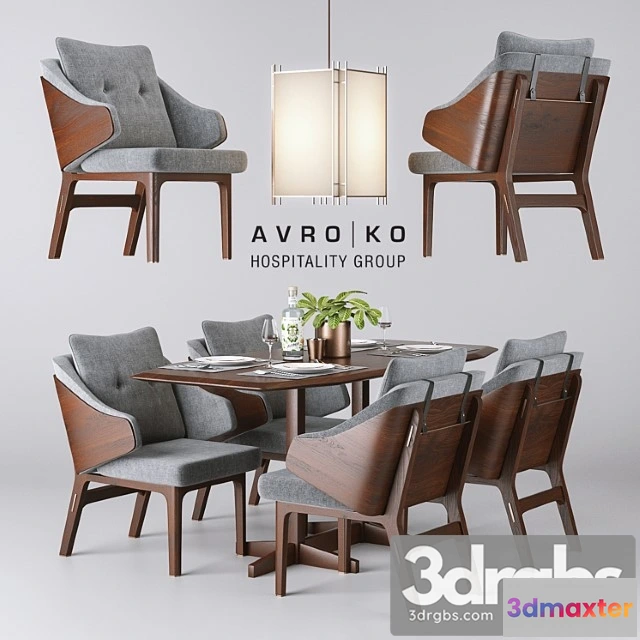 970636 - Single thread table and chair - avroko 2